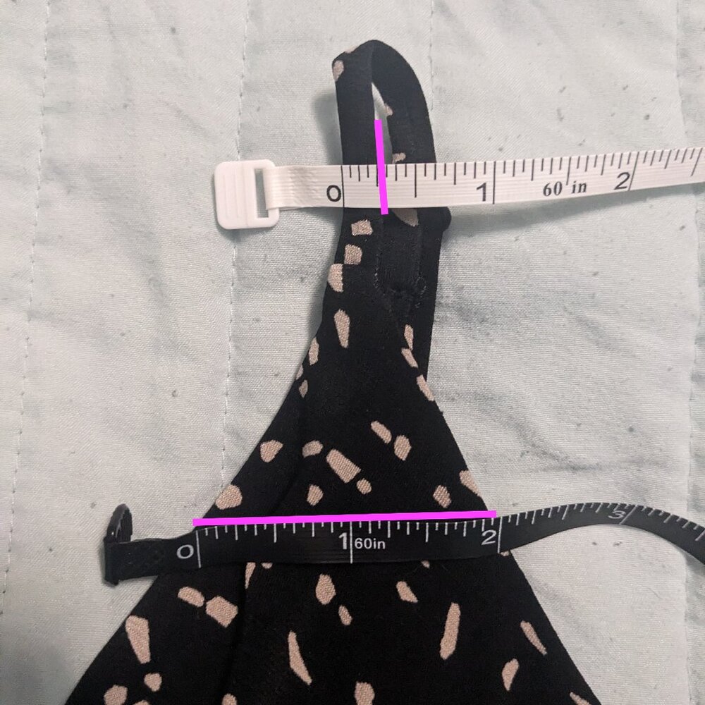 EUC✨KAILEIGH women's XL black & cream Rochelle Knit Jumpsuit from Stitch Fix - Picture 9 of 17